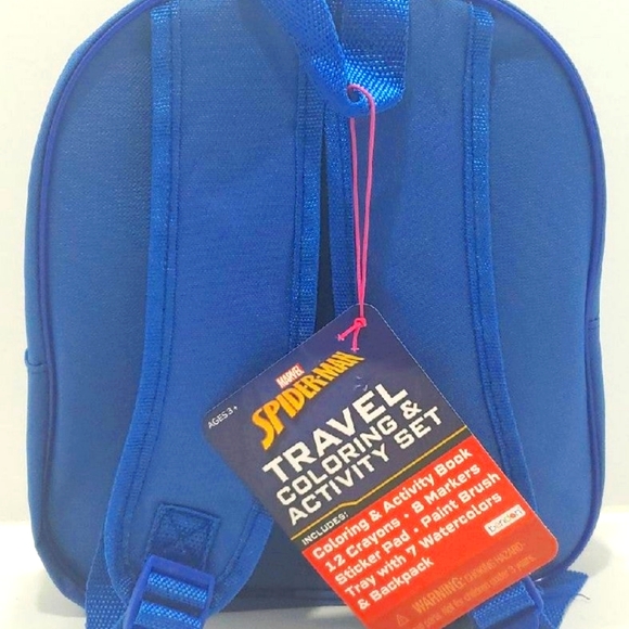 Spiderman Travel Coloring & Activity Set - Picture 4 of 7